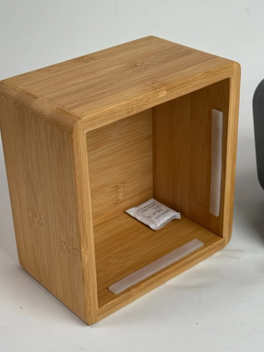 Coffee Grounds Knock Box with Durable Knock Bar Made of Bamboo & Stainless steel
